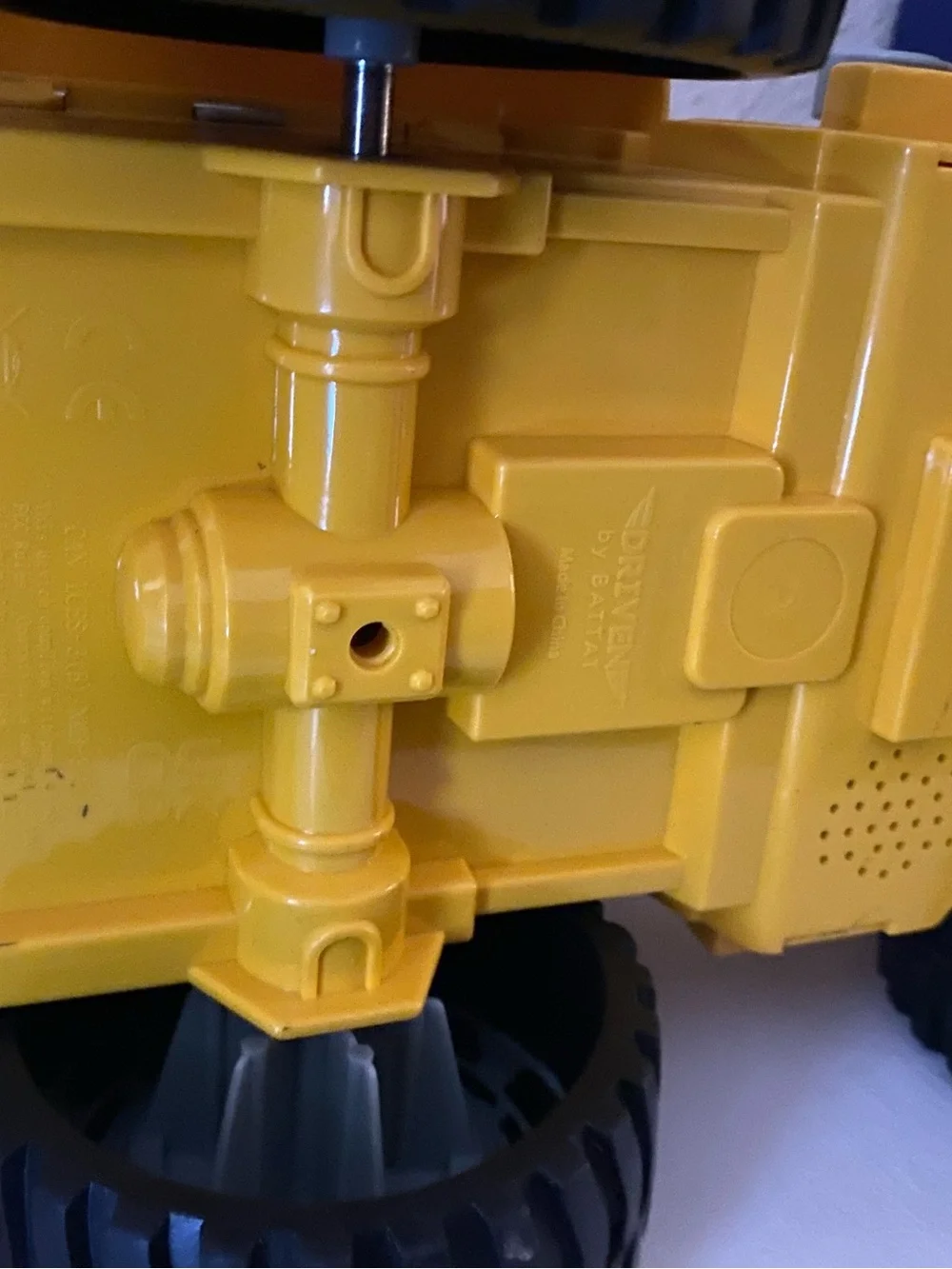 Source Unknown Yellow and Black Kids Construction Tractor Toy